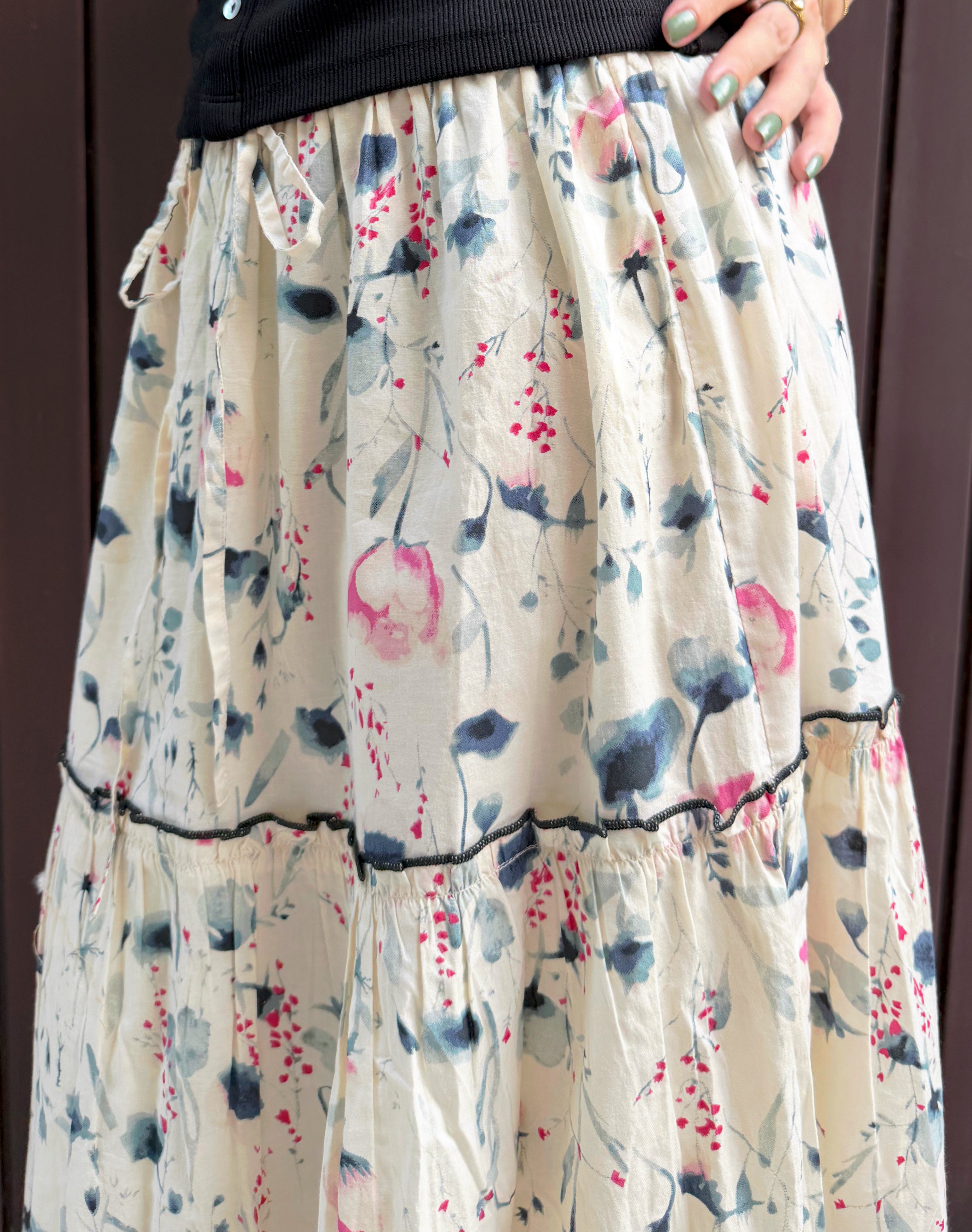 POET'S GAEDEN SKIRT.