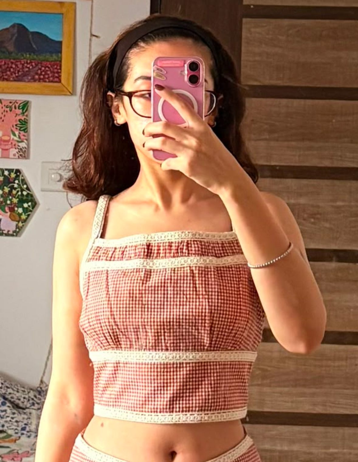 VINTAGE ROMANTIC TOP.