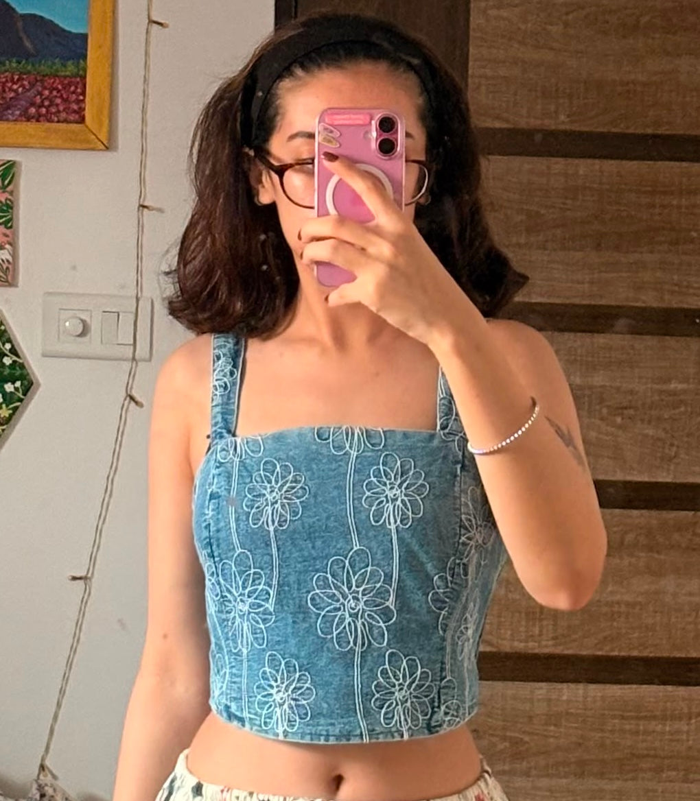 BLUE DAISY.